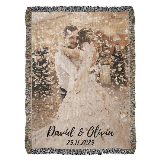 Wedding Anniversary Blanket